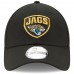 Men's Jacksonville Jaguars New Era The League Black 9FORTY Adjustable Hat - Shield 2800572